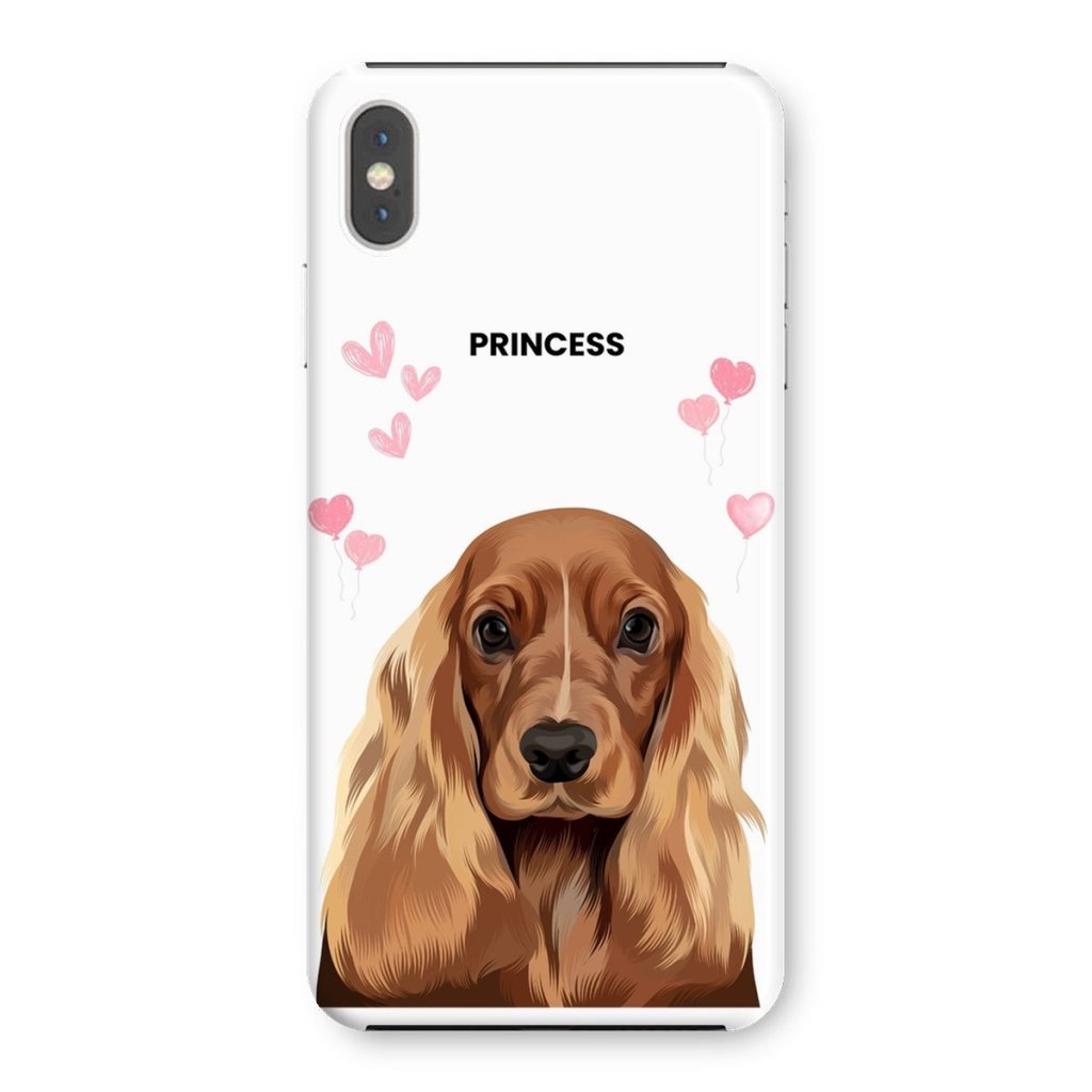 Pet Portraits | Heartthrob: Custom Modern One Pet Snap Phone Case | Paw & Glory