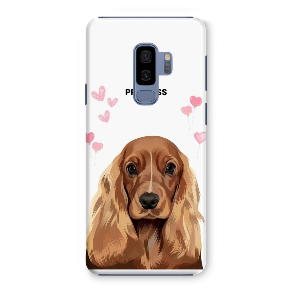 Pet Portraits | Heartthrob: Custom Modern One Pet Snap Phone Case | Paw & Glory