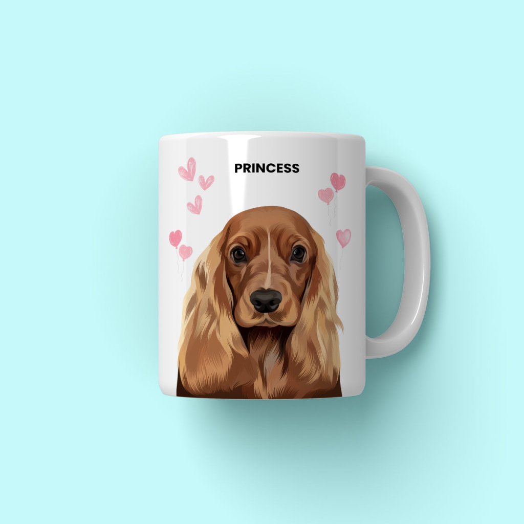 Pet Portraits | Heartthrob: Pet Coffee Mug | Paw & Glory