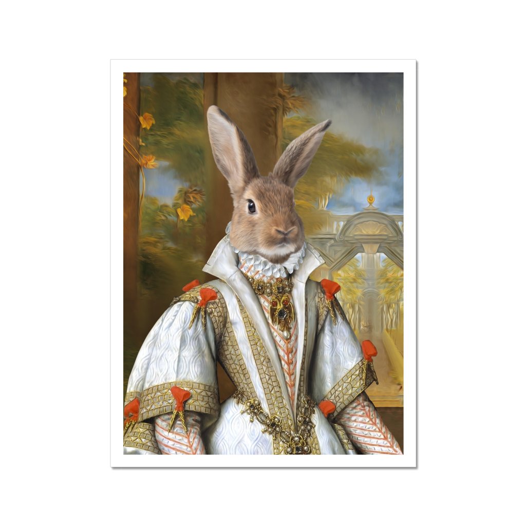Pet Portraits | Her Ladyship: Animal Art Poster | Paw & Glory