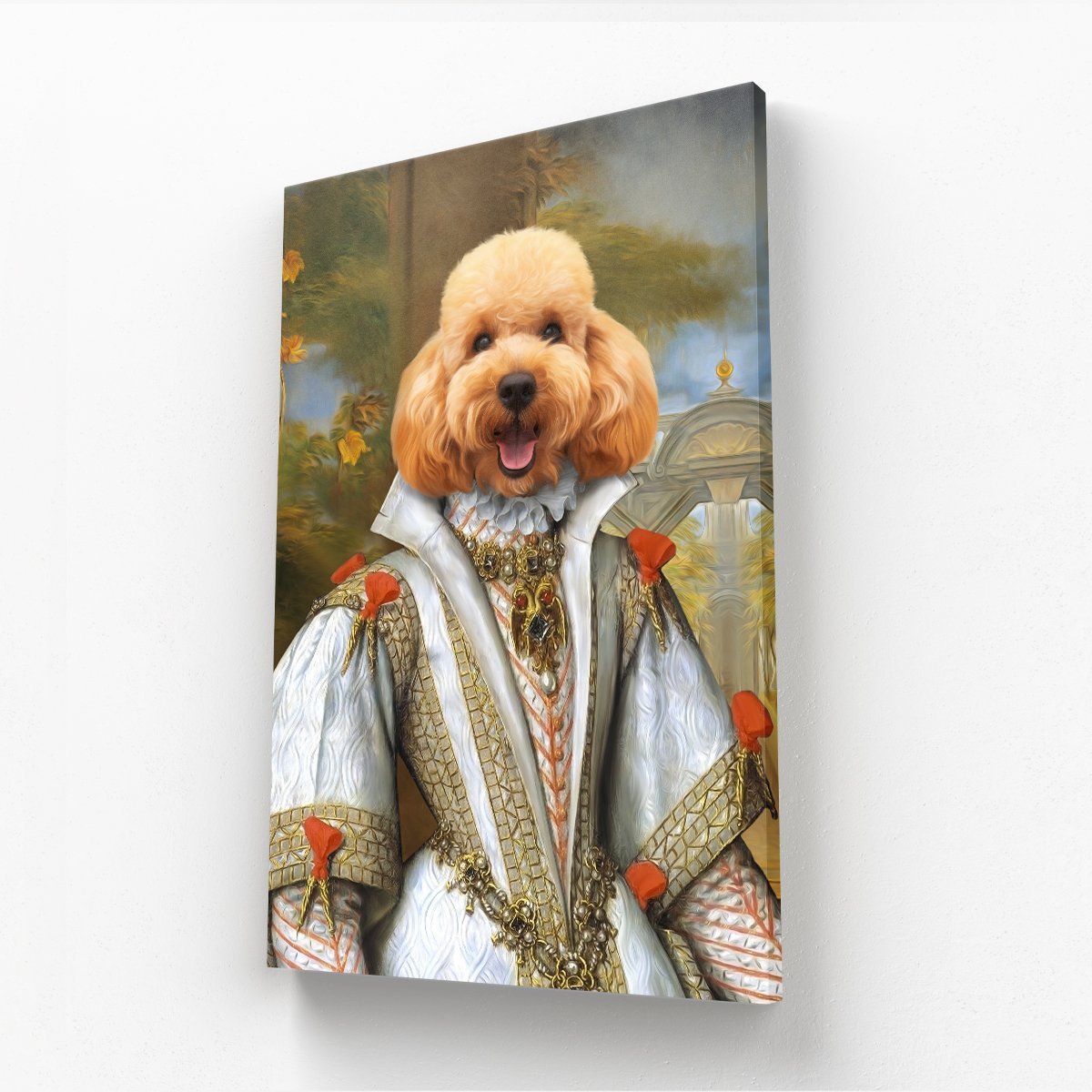 Pet Portraits | Her Ladyship: Custom Pet Canvas | Paw & Glory