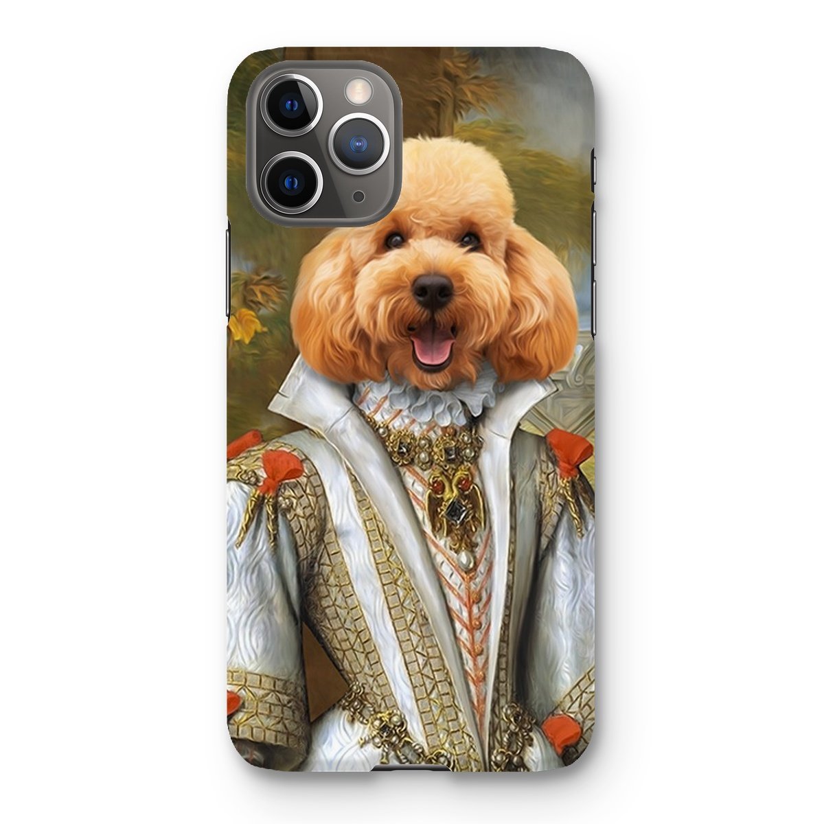 Pet Portraits | Her Ladyship: Custom Pet Phone Case | Paw & Glory