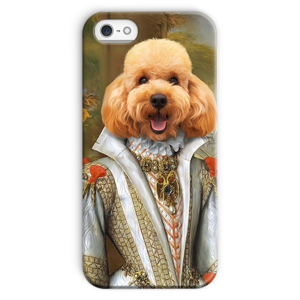 Pet Portraits | Her Ladyship: Custom Pet Phone Case | Paw & Glory