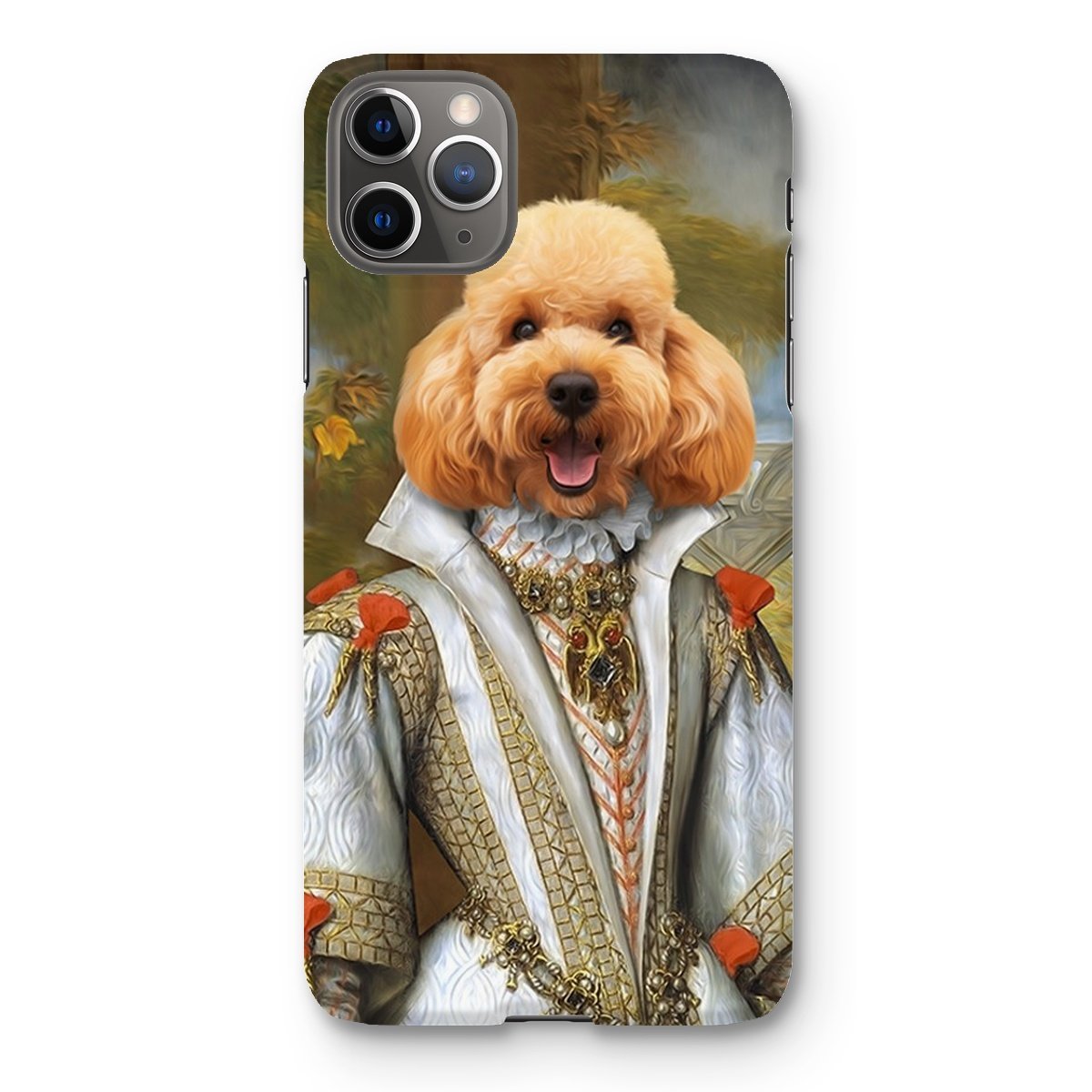 Pet Portraits | Her Ladyship: Custom Pet Phone Case | Paw & Glory