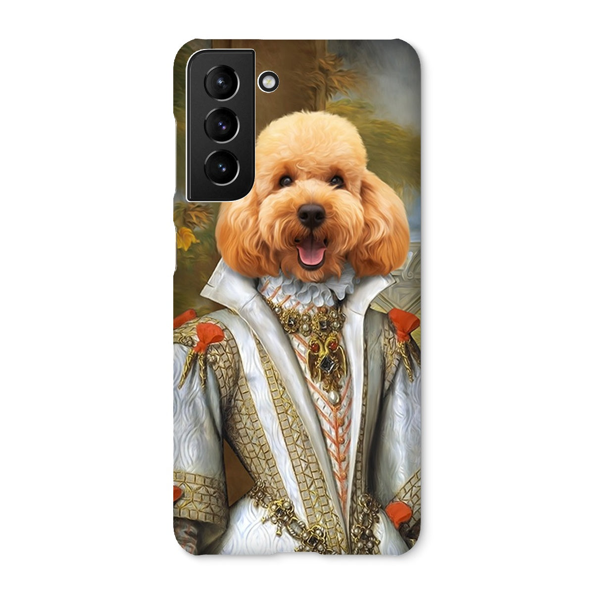 Pet Portraits | Her Ladyship: Custom Pet Phone Case | Paw & Glory