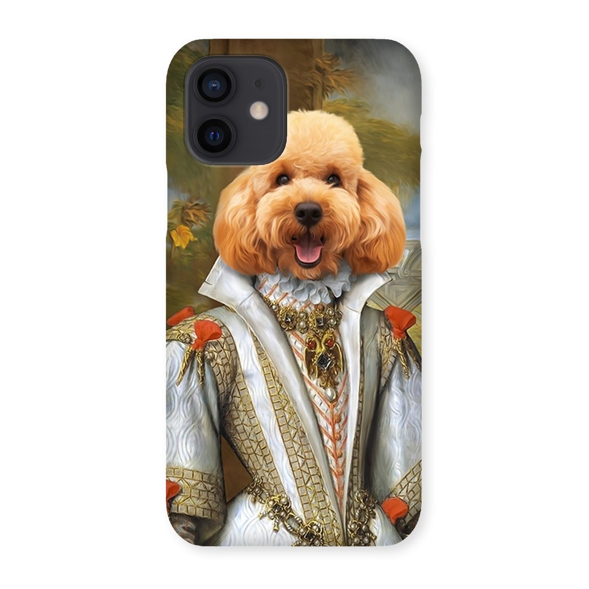 Pet Portraits | Her Ladyship: Custom Pet Phone Case | Paw & Glory