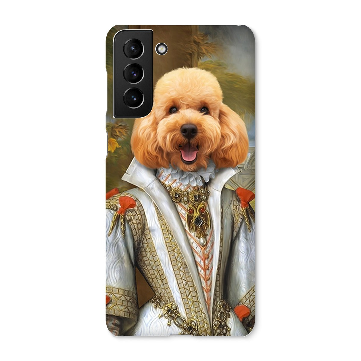 Pet Portraits | Her Ladyship: Custom Pet Phone Case | Paw & Glory
