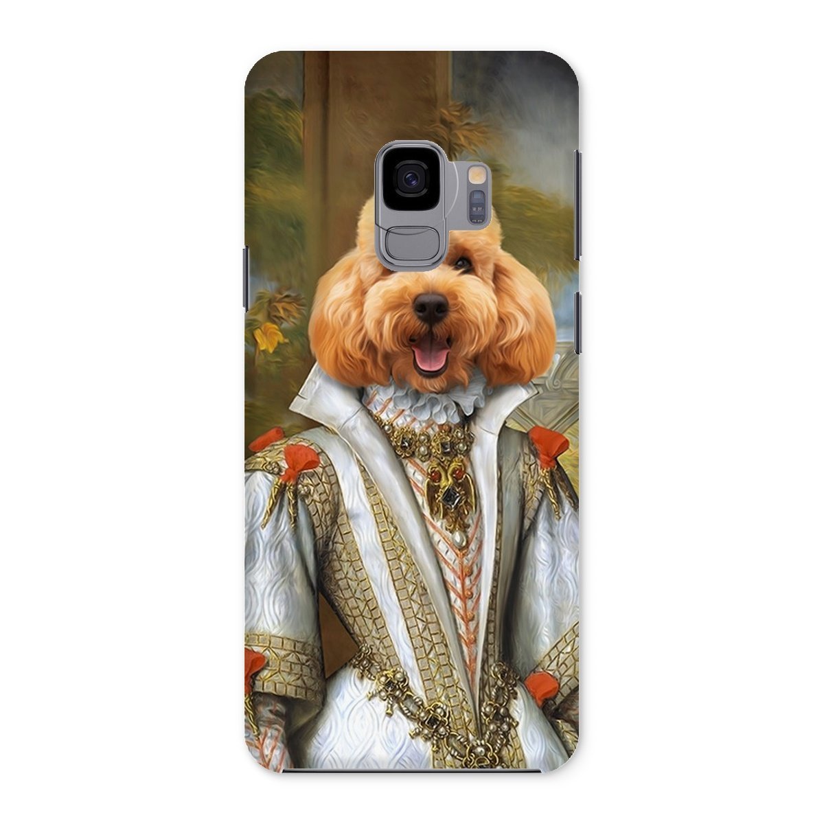 Pet Portraits | Her Ladyship: Custom Pet Phone Case | Paw & Glory