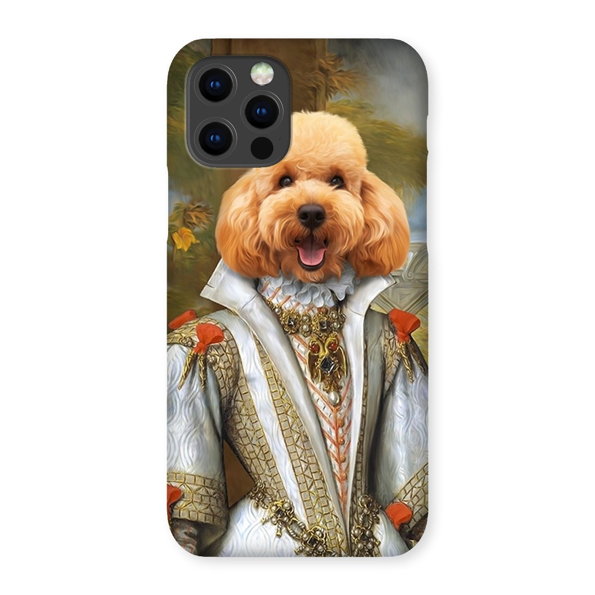 Pet Portraits | Her Ladyship: Custom Pet Phone Case | Paw & Glory