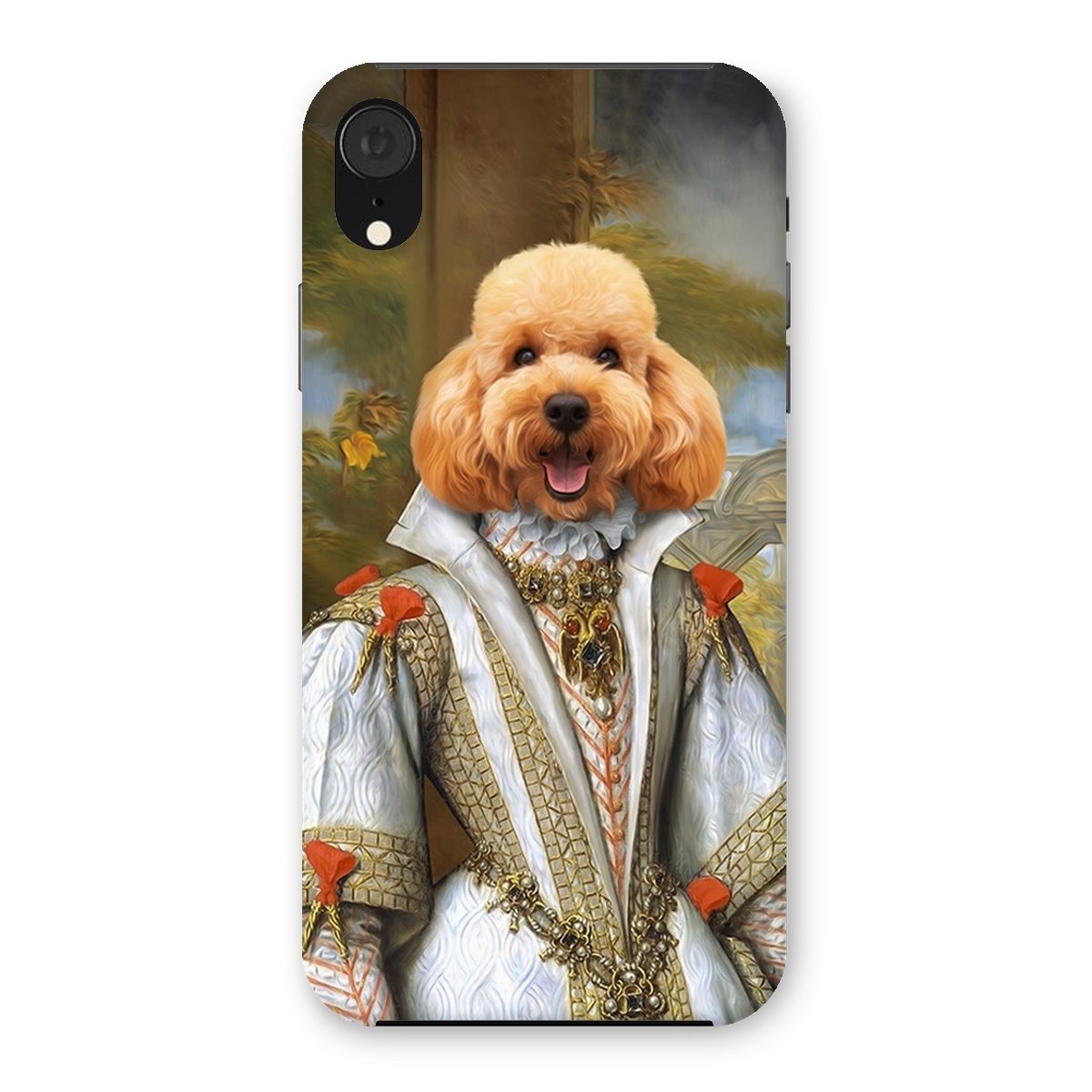 Pet Portraits | Her Ladyship: Custom Pet Phone Case | Paw & Glory