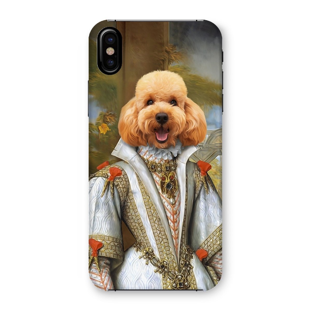 Pet Portraits | Her Ladyship: Custom Pet Phone Case | Paw & Glory