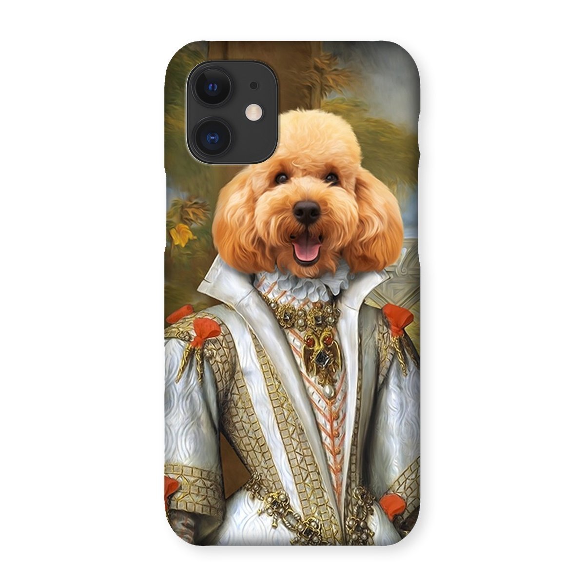 Pet Portraits | Her Ladyship: Custom Pet Phone Case | Paw & Glory