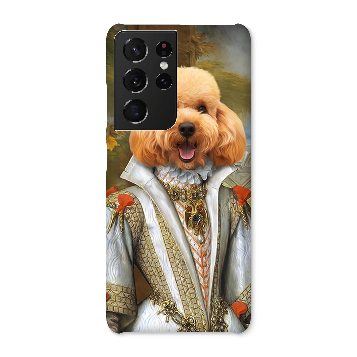 Pet Portraits | Her Ladyship: Custom Pet Phone Case | Paw & Glory