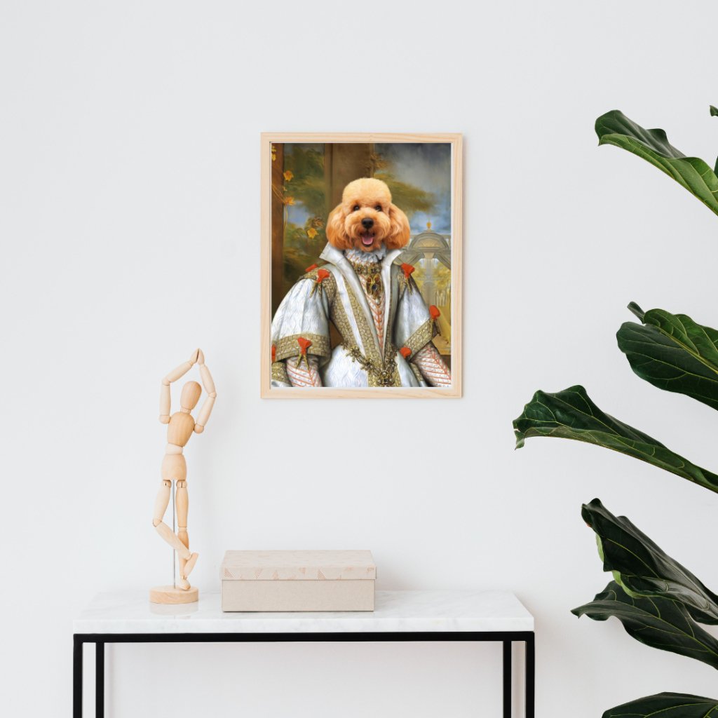 Pet Portraits | Her Ladyship: Custom Pet Portrait | Paw & Glory