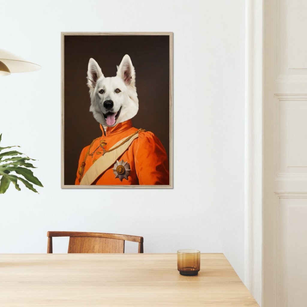 Pet Portraits | Heraldic: Custom Pet Portrait | Paw & Glory