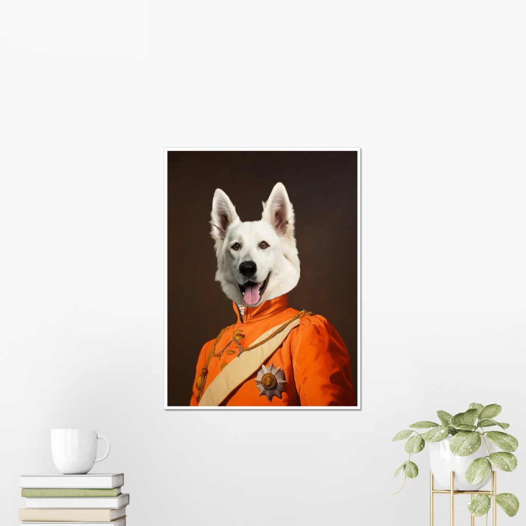 Pet Portraits | Heraldic: Custom Pet Poster | Paw & Glory