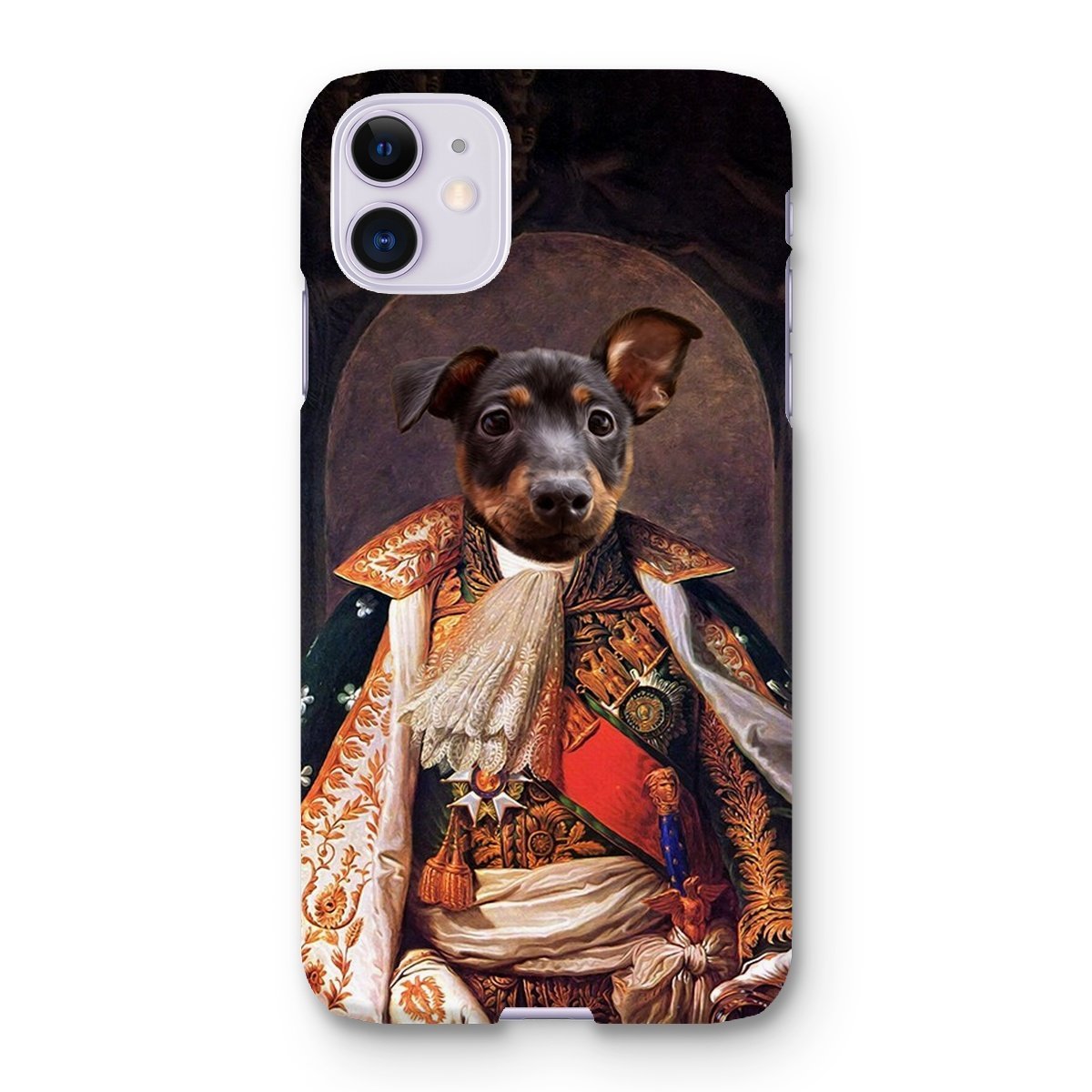 Pet Portraits | His Highness: Custom Pet Phone Case | Paw & Glory