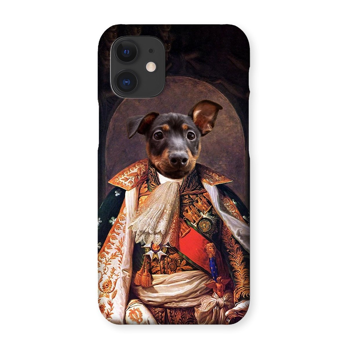 Pet Portraits | His Highness: Custom Pet Phone Case | Paw & Glory