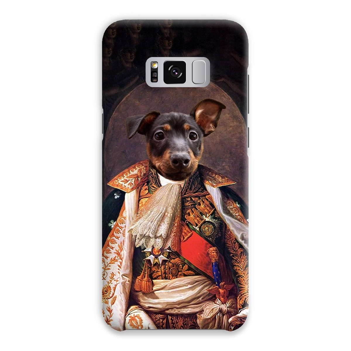 Pet Portraits | His Highness: Custom Pet Phone Case | Paw & Glory