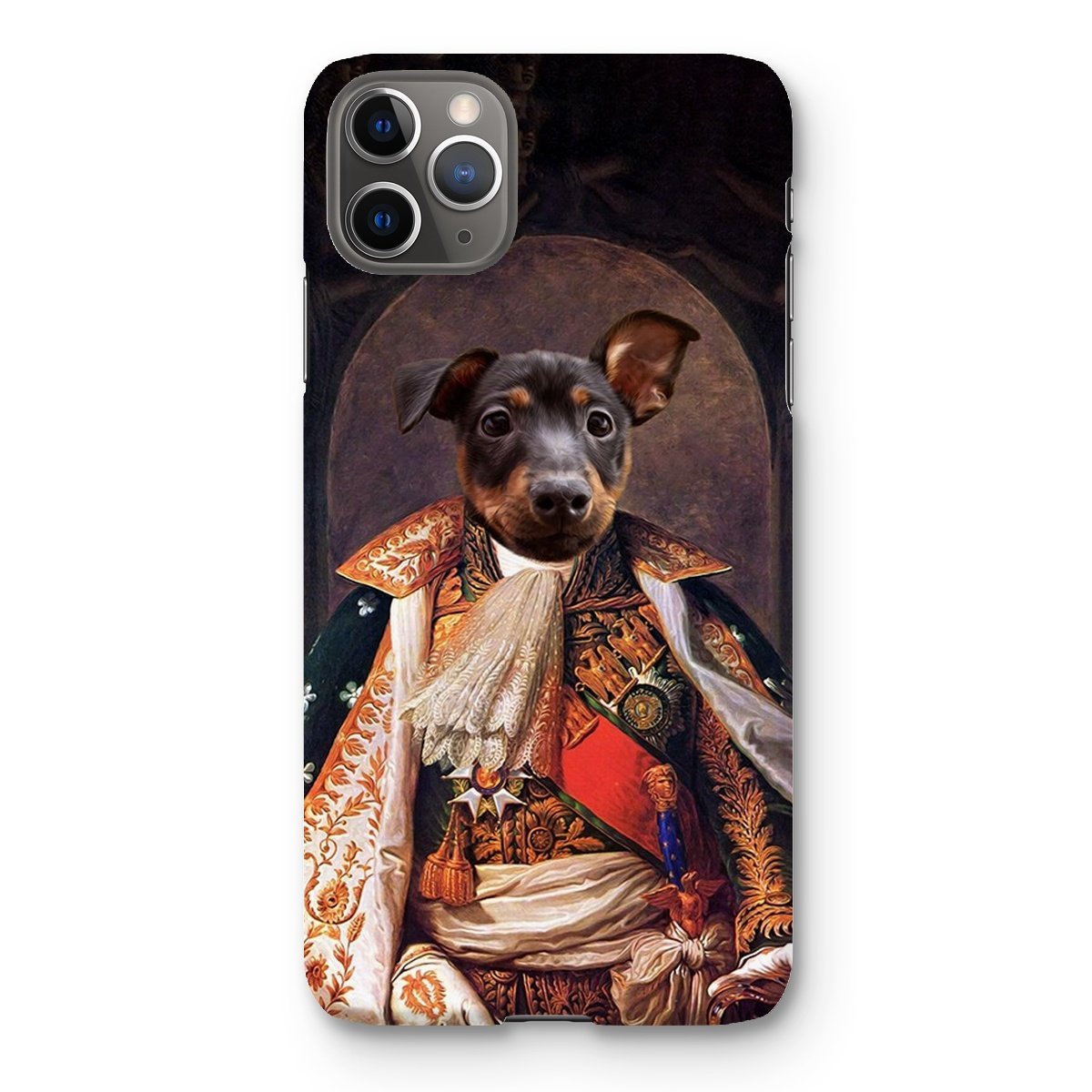 Pet Portraits | His Highness: Custom Pet Phone Case | Paw & Glory