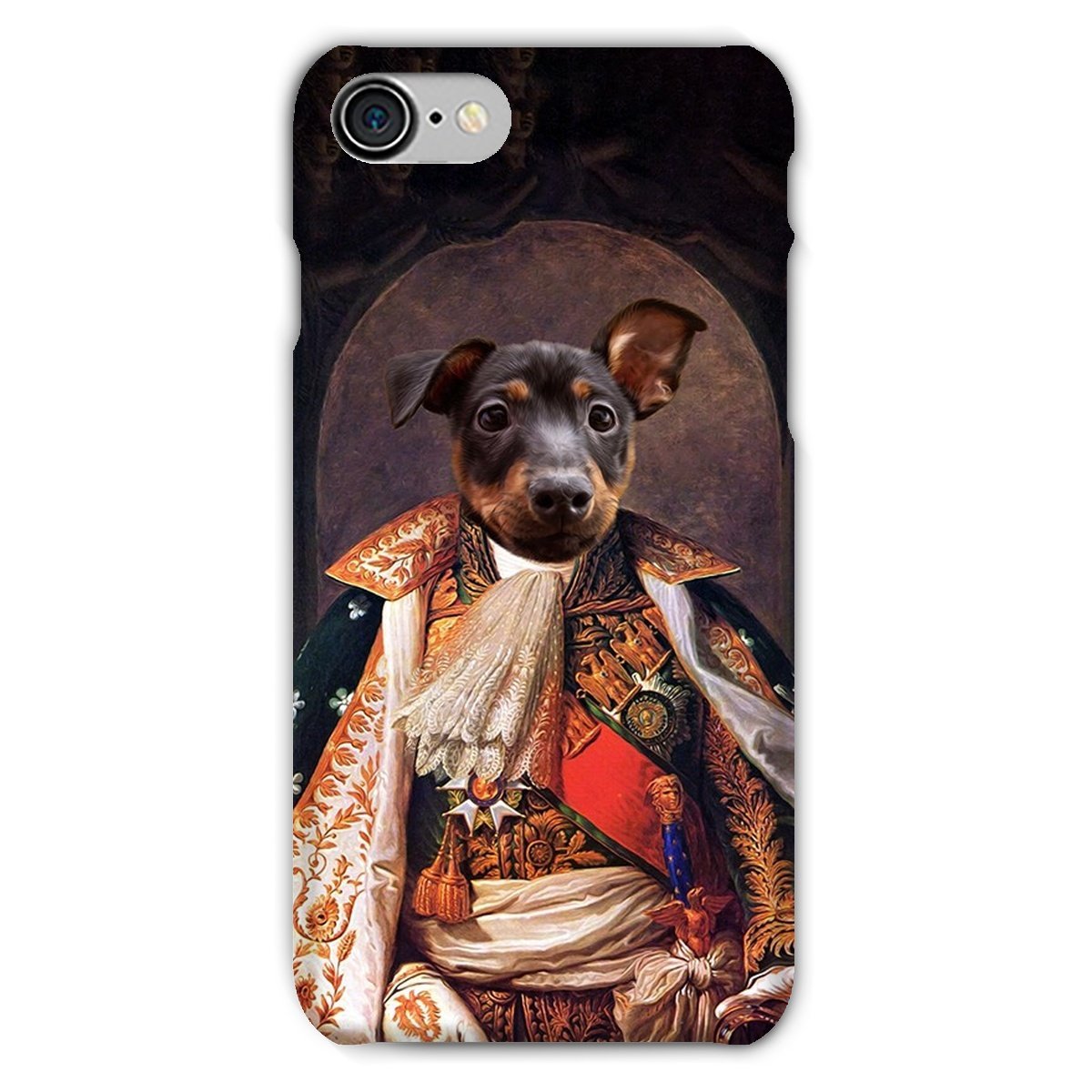 Pet Portraits | His Highness: Custom Pet Phone Case | Paw & Glory