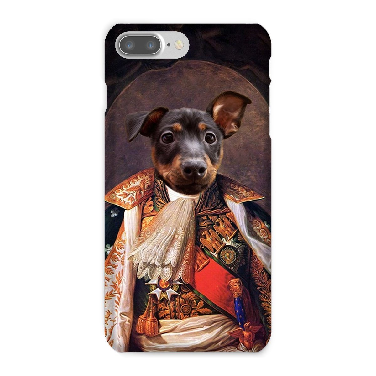 Pet Portraits | His Highness: Custom Pet Phone Case | Paw & Glory
