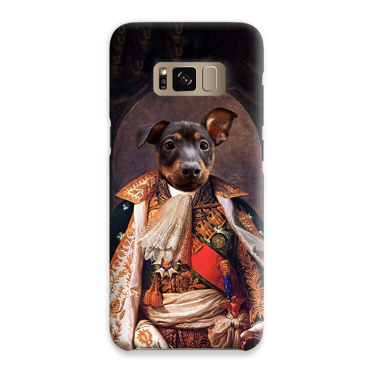 Pet Portraits | His Highness: Custom Pet Phone Case | Paw & Glory