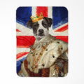 His Majesty British Flag: Custom Pet Blanket