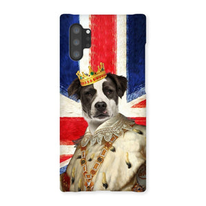 His Majesty British Flag: Custom Pet Phone Case - Paw & Glory - Dog Portraits - Pet Portraits