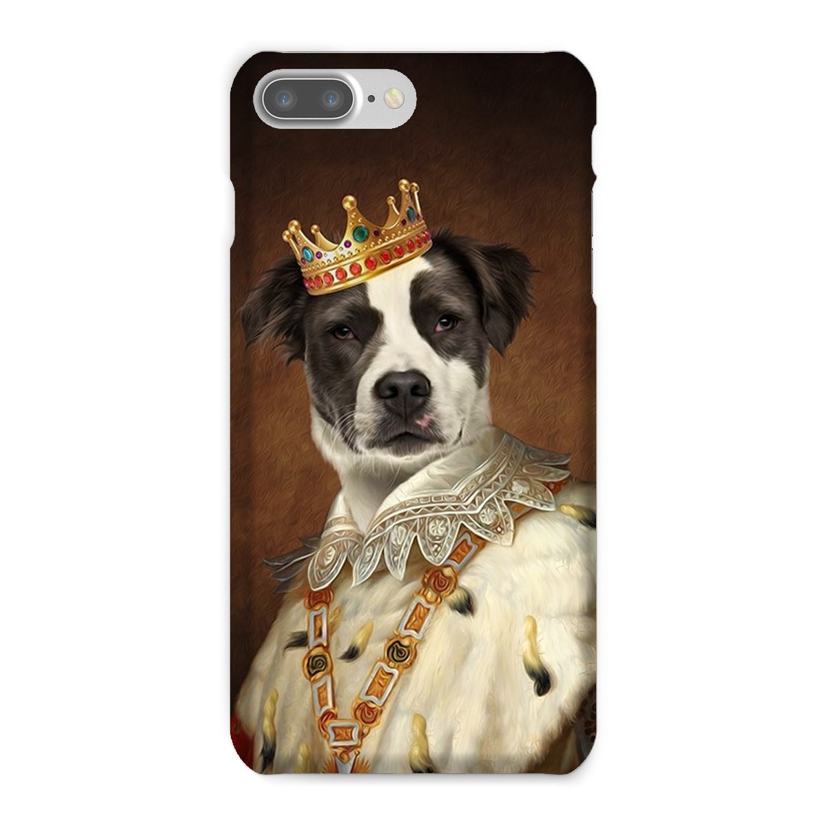 Pet Portraits | His Majesty: Custom Pet Phone Case | Paw & Glory