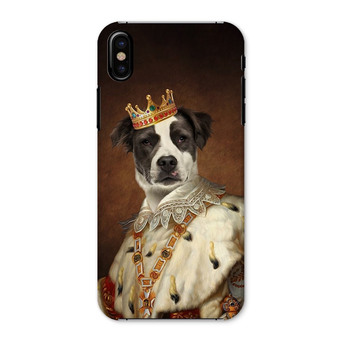 Pet Portraits | His Majesty: Custom Pet Phone Case | Paw & Glory