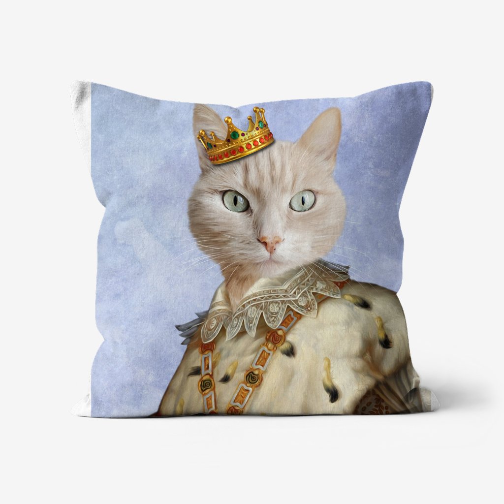 Pet Portraits | His Majesty: Custom Pet Pillow | Paw & Glory