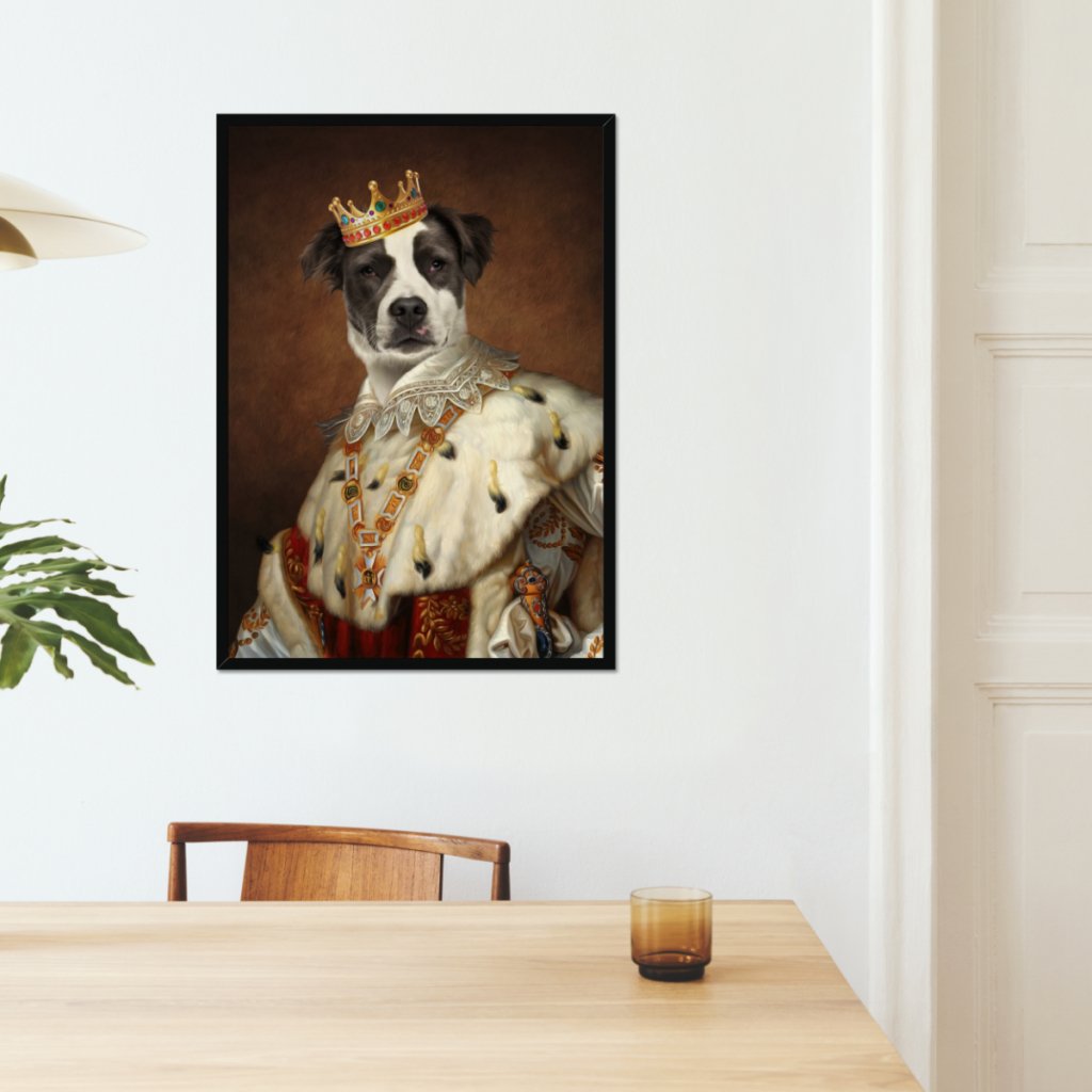 Pet Portraits | His Majesty: Custom Pet Portrait | Paw & Glory