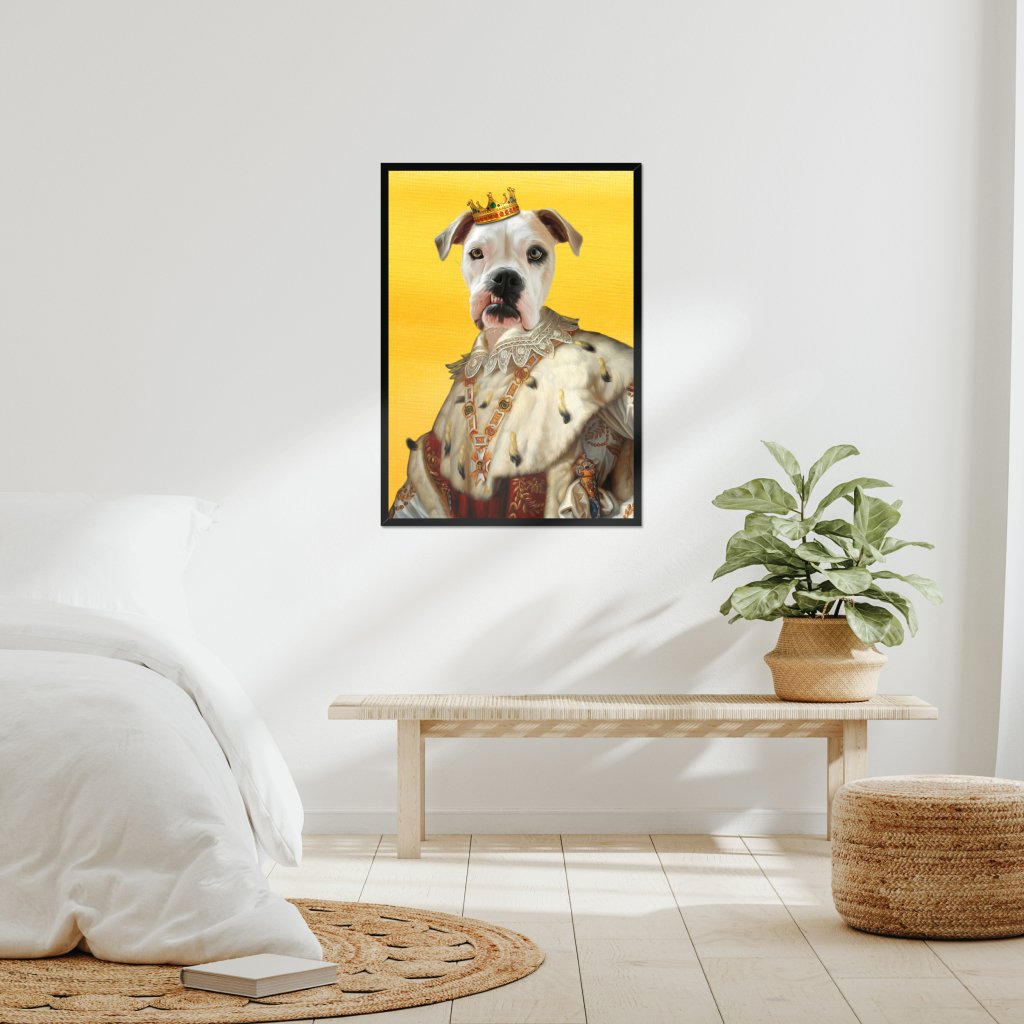 Pet Portraits | His Majesty: Custom Pet Portrait | Paw & Glory
