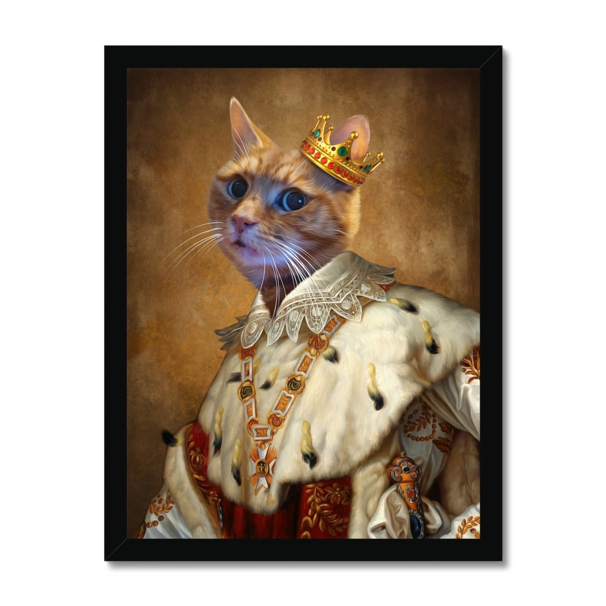 Pet Portraits | His Majesty: Custom Pet Portrait | Paw & Glory