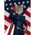Homelander (The Boys Inspired): Custom Digital Download Pet Portrait