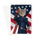 Homelander (The Boys Inspired): Custom Pet Greeting Card