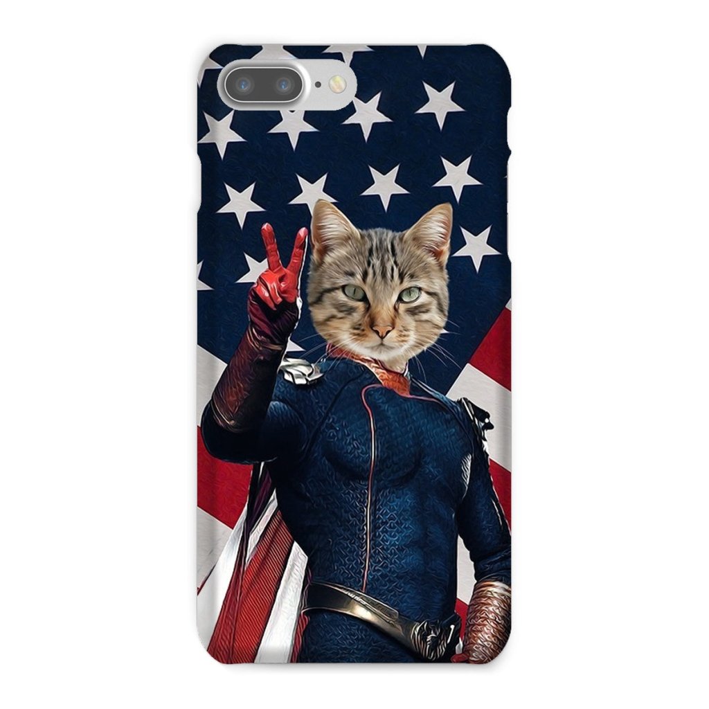 Pet Portraits | Homelander (The Boys Inspired): Custom Pet Phone Case | Paw & Glory