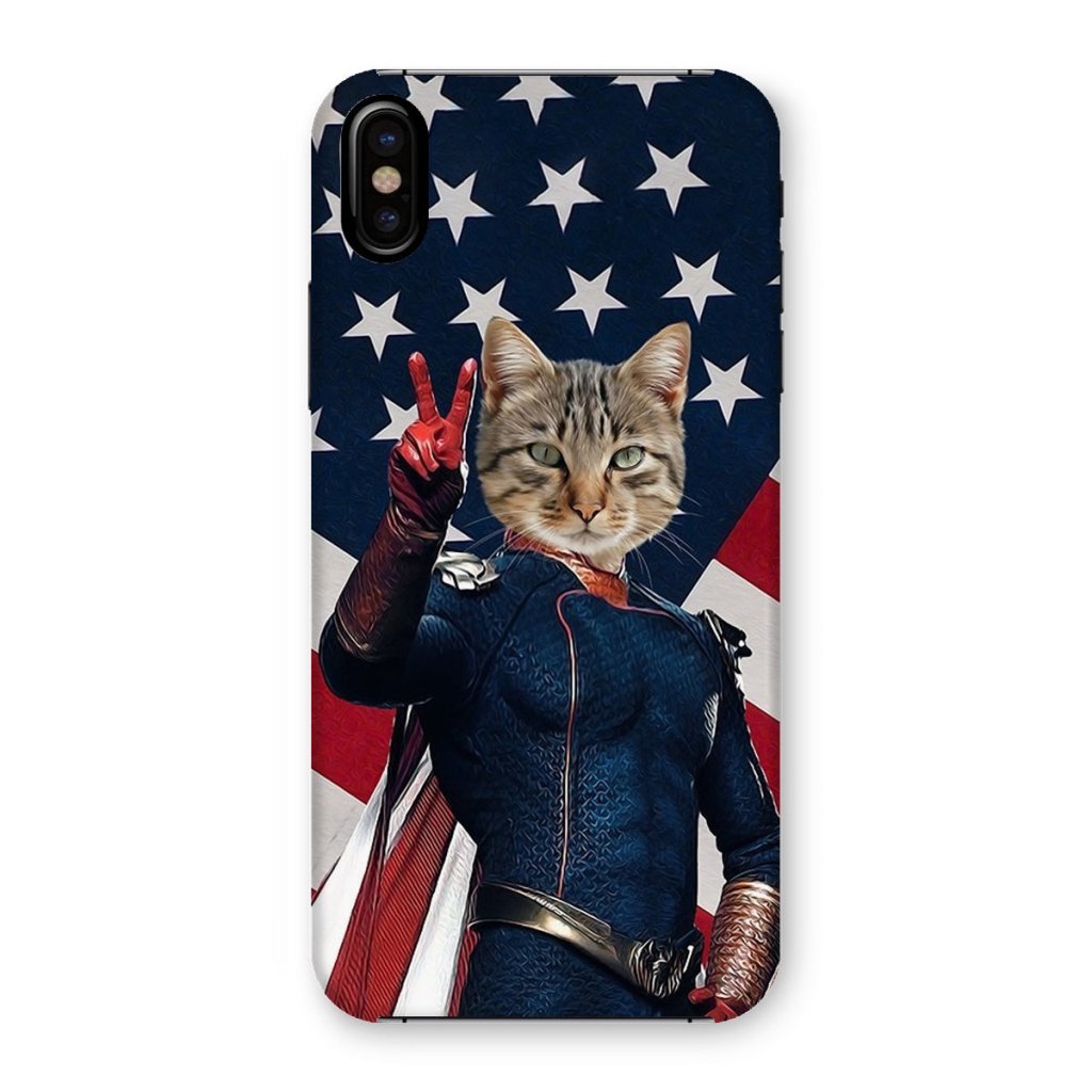 Pet Portraits | Homelander (The Boys Inspired): Custom Pet Phone Case | Paw & Glory