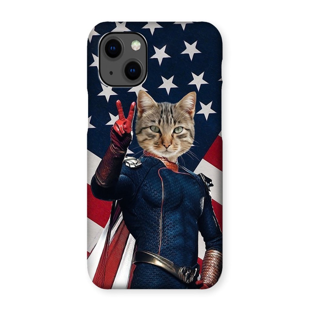 Pet Portraits | Homelander (The Boys Inspired): Custom Pet Phone Case | Paw & Glory