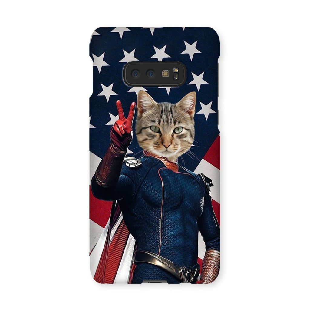 Pet Portraits | Homelander (The Boys Inspired): Custom Pet Phone Case | Paw & Glory