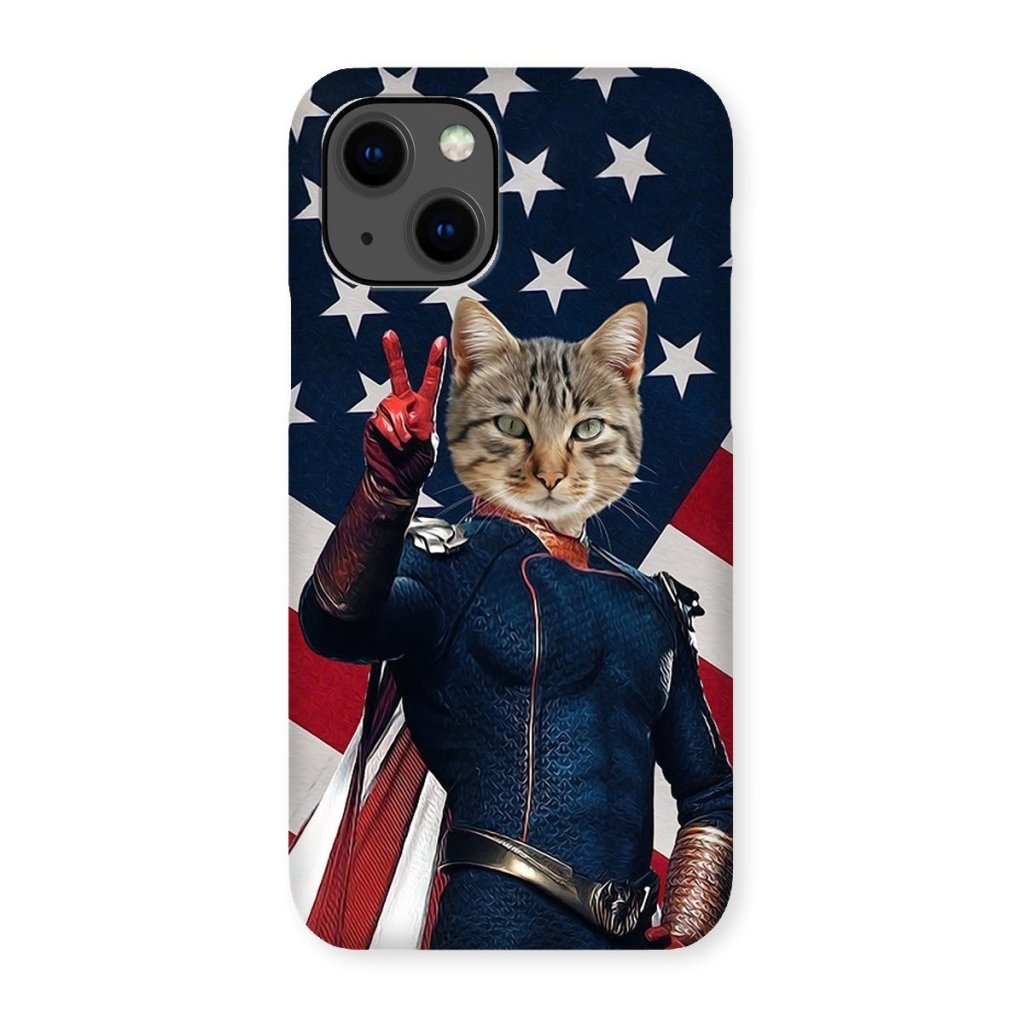 Pet Portraits | Homelander (The Boys Inspired): Custom Pet Phone Case | Paw & Glory