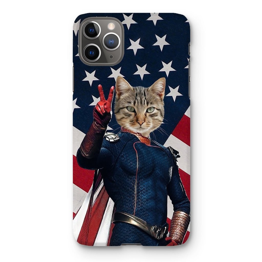 Pet Portraits | Homelander (The Boys Inspired): Custom Pet Phone Case | Paw & Glory