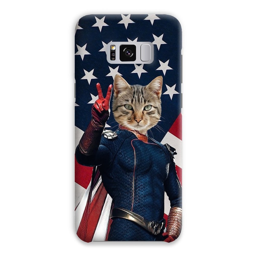 Pet Portraits | Homelander (The Boys Inspired): Custom Pet Phone Case | Paw & Glory