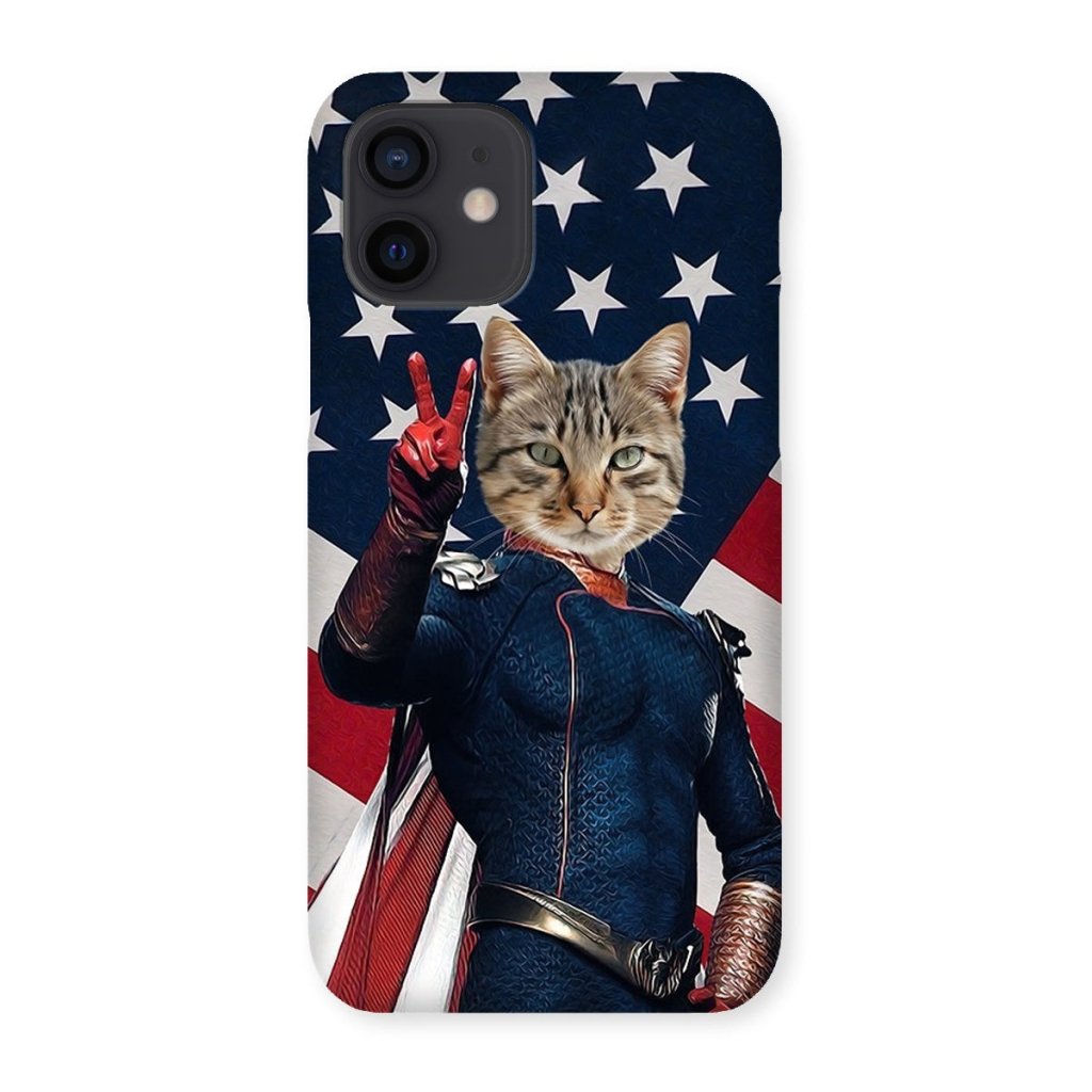 Pet Portraits | Homelander (The Boys Inspired): Custom Pet Phone Case | Paw & Glory