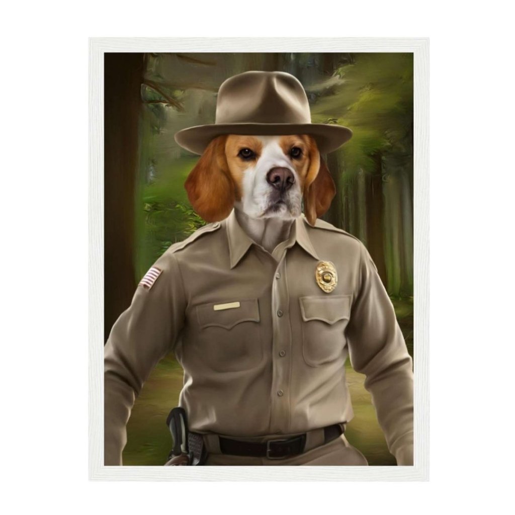 Pet Portraits | Hopper (Stranger Things Inspired): Custom Pet Portrait | Paw & Glory