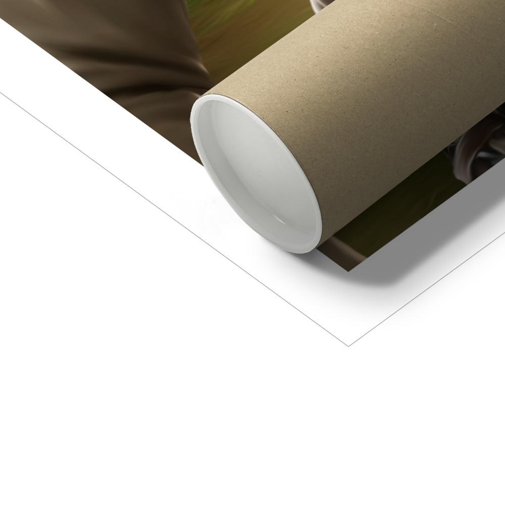 Pet Portraits | Hopper (Stranger Things Inspired): Custom Pet Poster | Paw & Glory