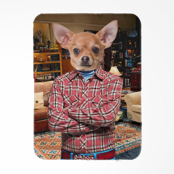 Space Engineer Sitcom Star Custom Pet Blanket | Pet Lover Gift | Paw & Glory