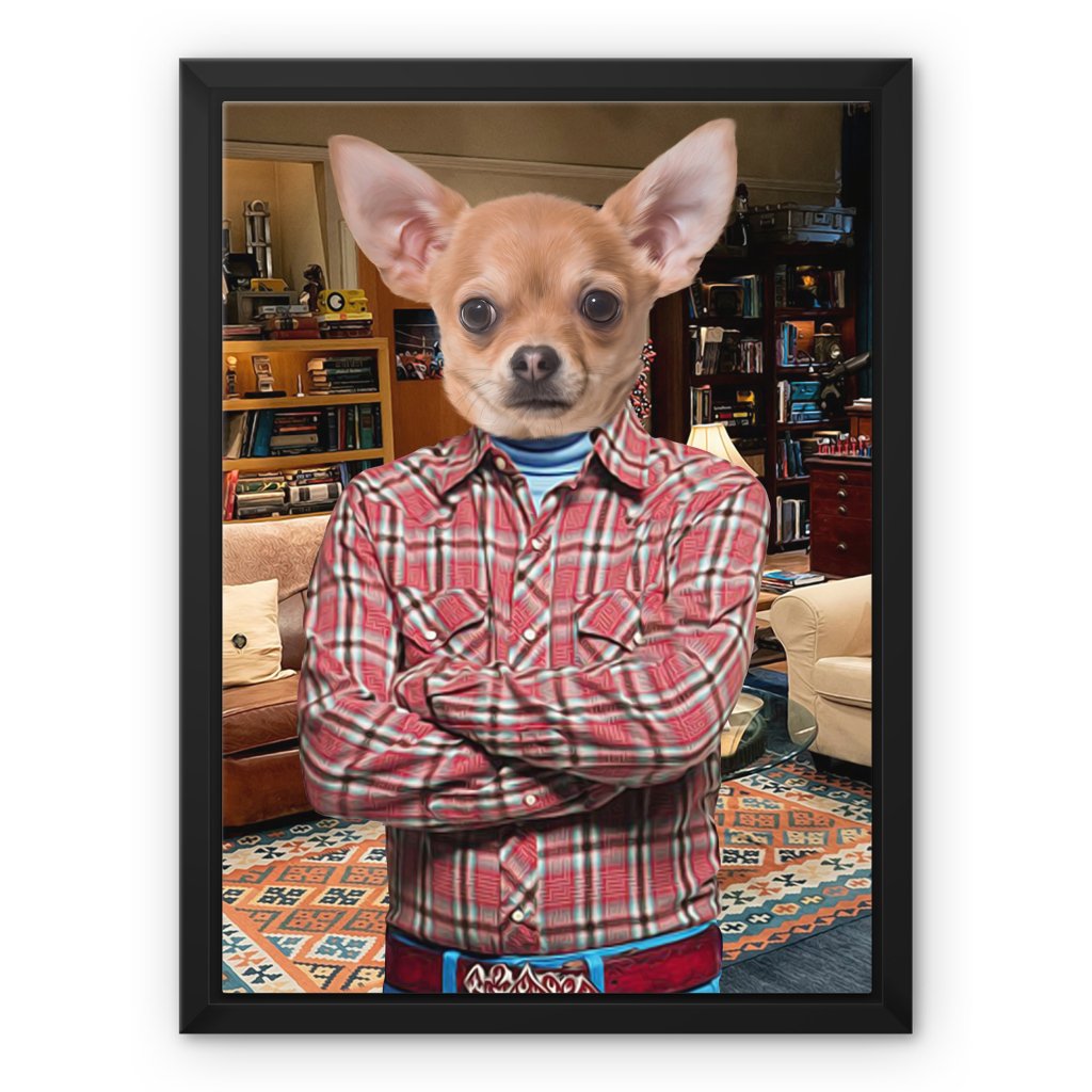 Pet Portraits | Howard Wolowitz (Big Bang Theory): Custom Pet Canvas | Paw & Glory