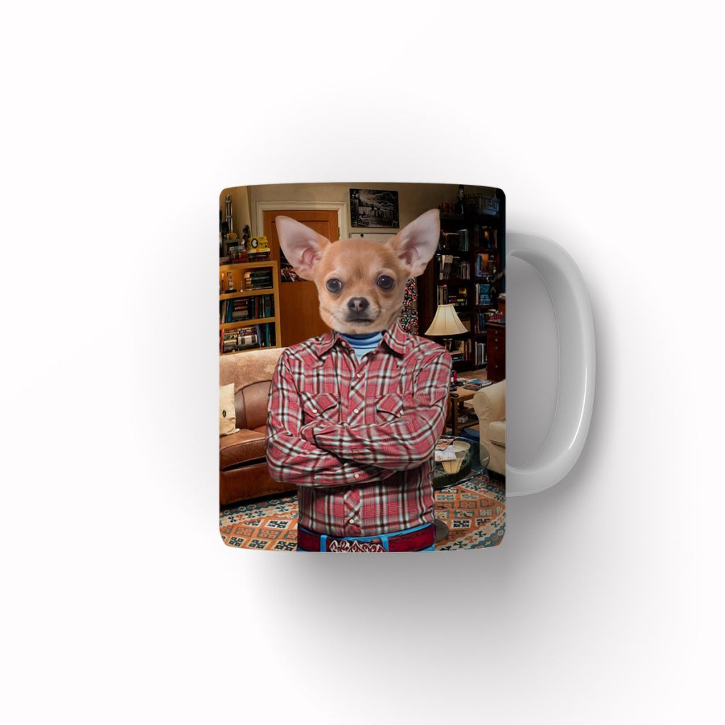 Pet Portraits | Howard Wolowitz (Big Bang theory): Custom Pet Coffee Mug | Paw & Glory